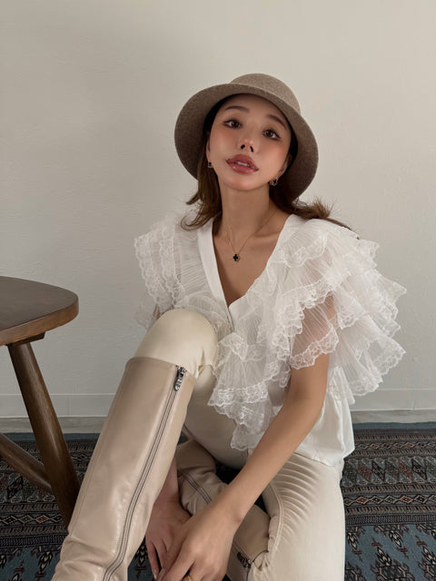 Lace Bouquet Blouse