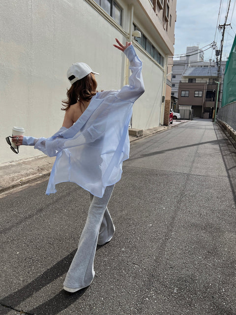 Sheer shirt