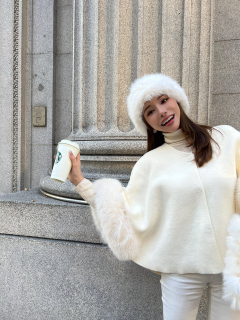 Fur Cape 3-Piece Set(再販売ご予約受付中)