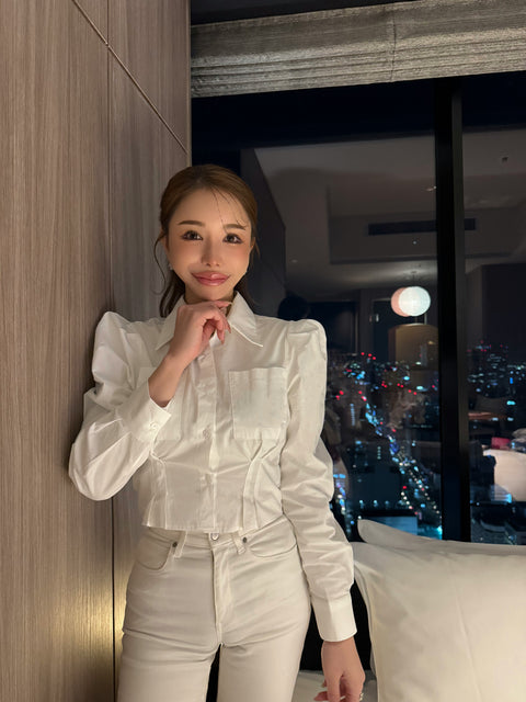 Puff sleeve blouse