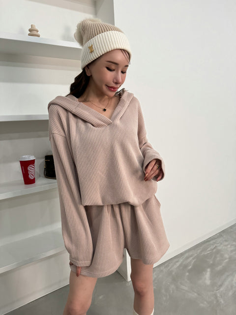 Relaxed Hoodie Set