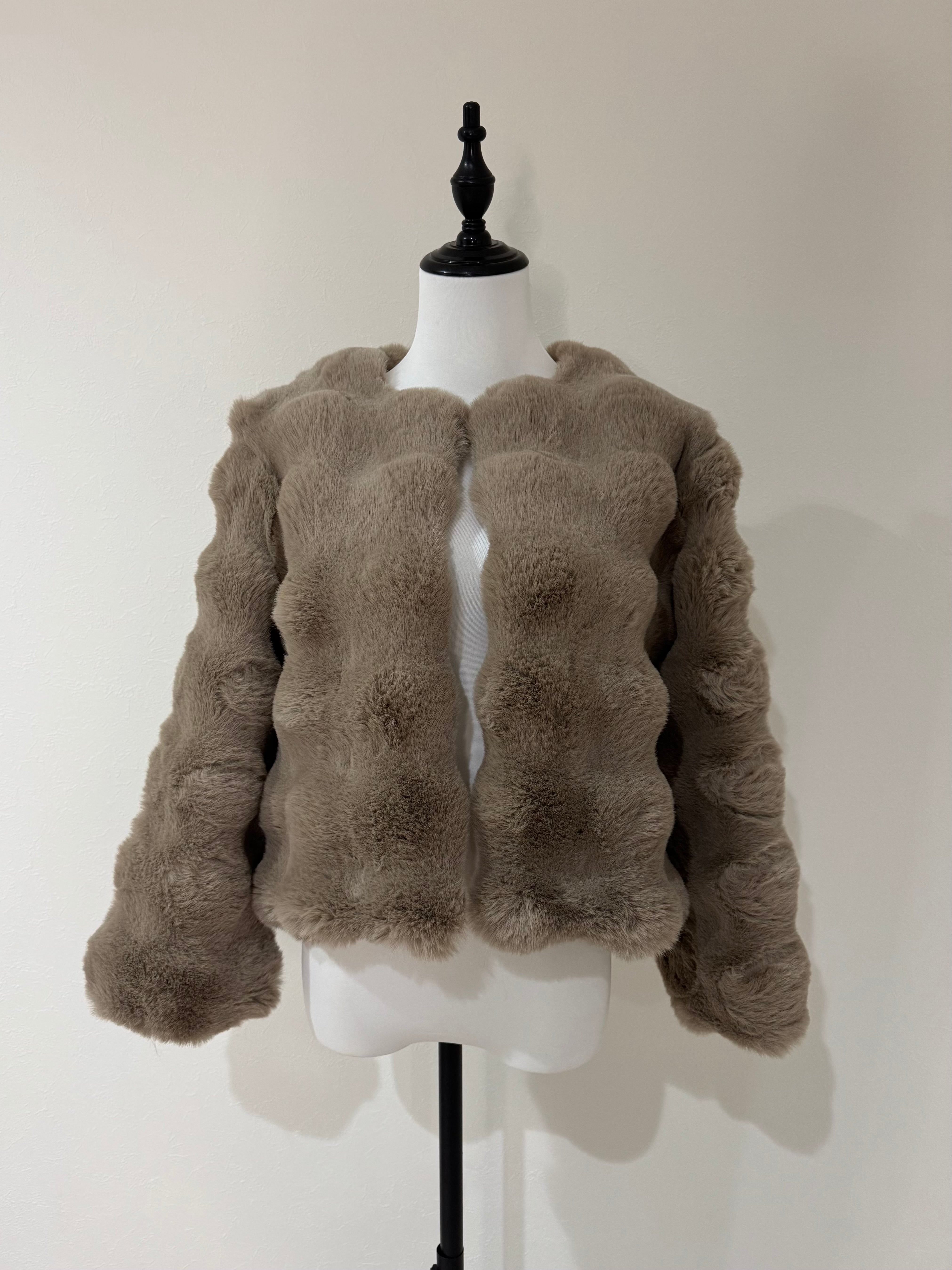 bellfia FUWAMOCOファーコート FUWAMOCOファーコート(Brown) – Bellfia f.c.d