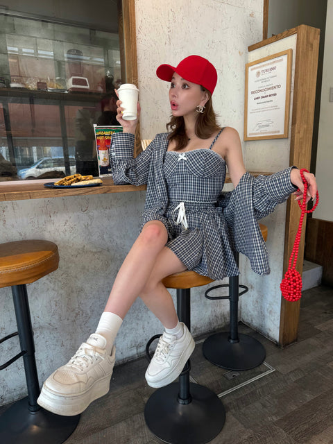 Gingham Bloom 3piece set