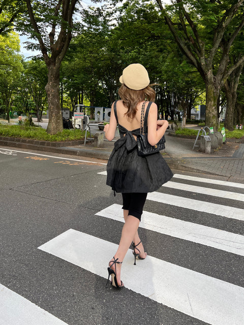 Jacquard Ribbon Dress
