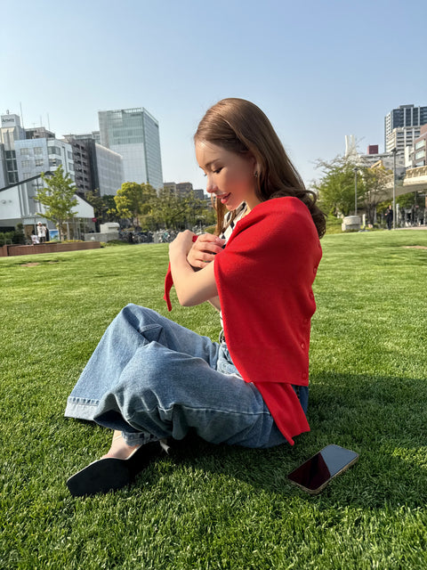 Color cardigan(送料無料)