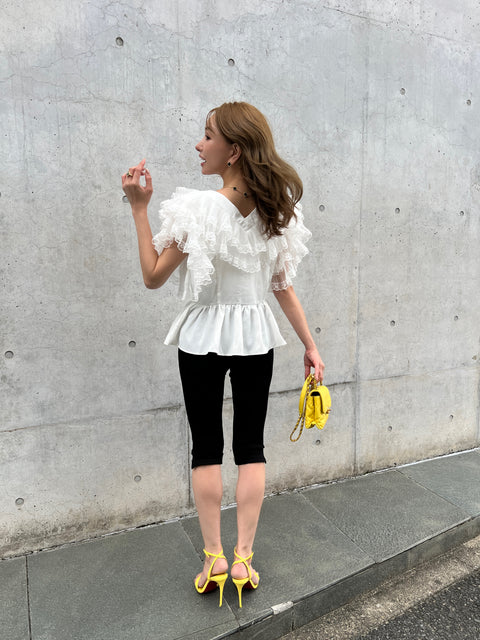 Slim Stretch Capri Pants／再販売ご予約受付中