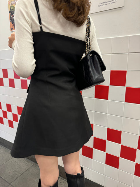 Shaped onepiece(Black)
