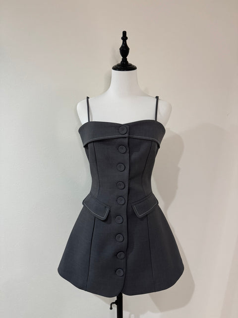 Shaped onepiece(Gray)