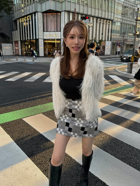 Fringe Shaggy jacket/送料無料・ご予約受付中