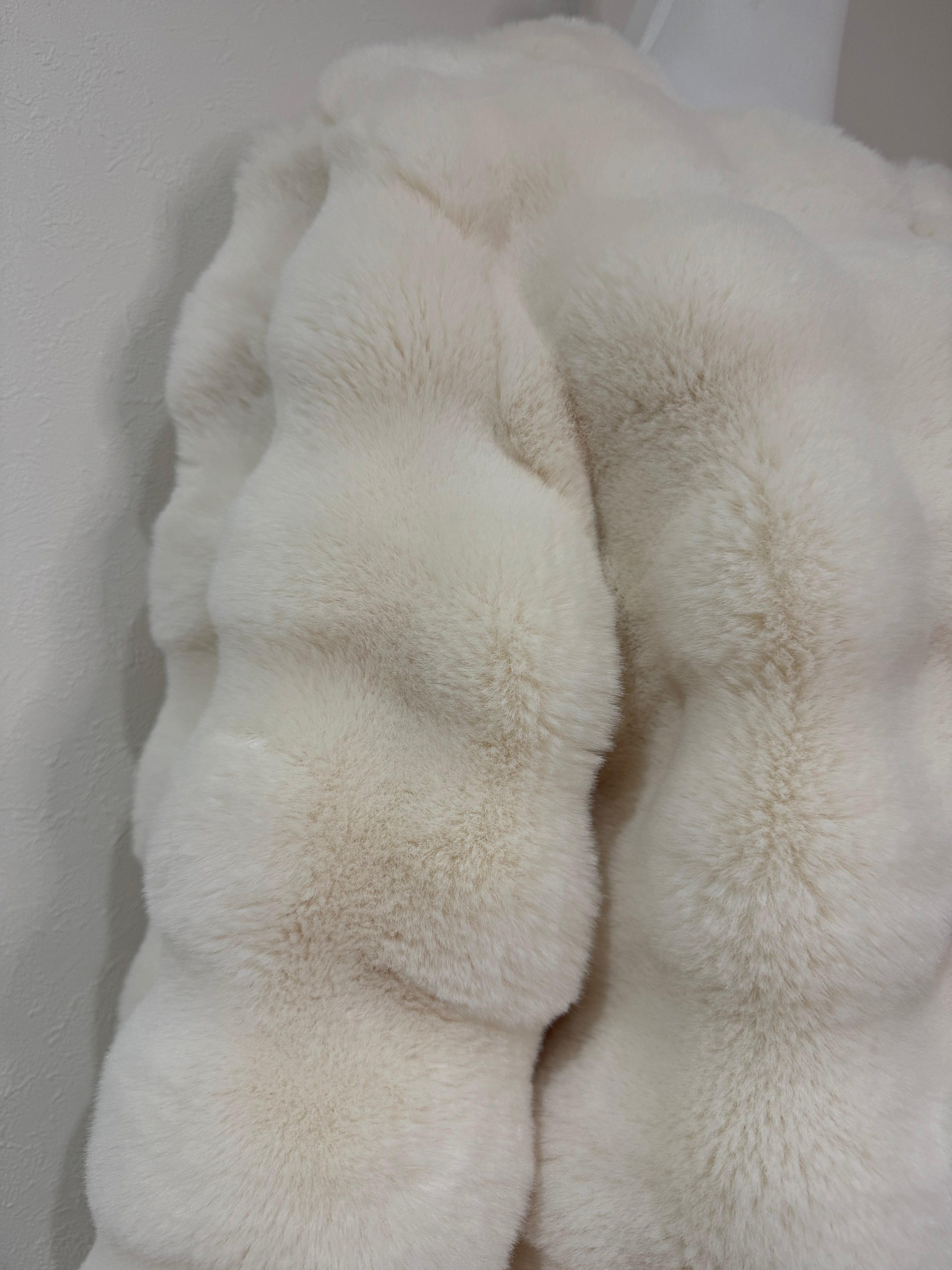 FUWAMOCOファーコート(White) – Bellfia f.c.d