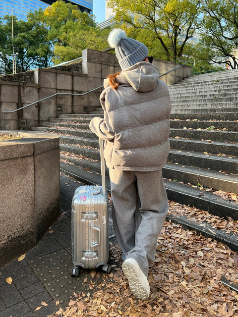 A/W 3SETUP／gray(送料無料)再販売ご予約受付け中