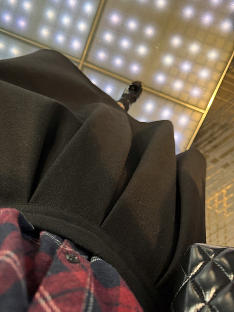 Longタックスカート(Black)
