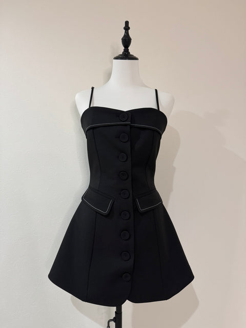 Shaped onepiece(Black)