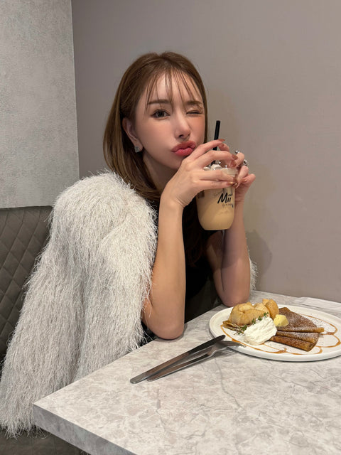 Fringe Shaggy jacket/送料無料・ご予約受付中