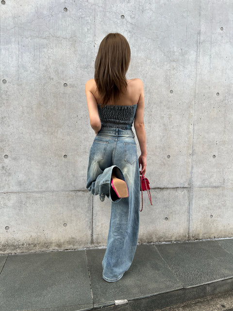 Vintage Denim Setup／送料無料 (全サイズご予約受付中)Sは完売した為再販ご予約受付となります。