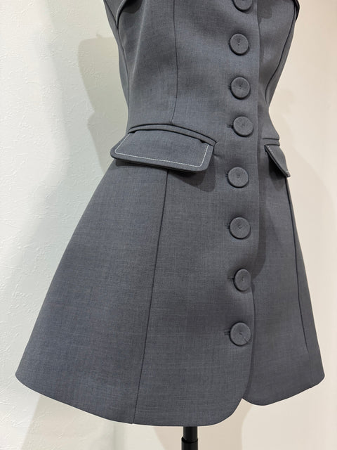 Shaped onepiece(Gray)