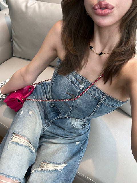 Vintage Denim Setup／送料無料 (全サイズご予約受付中)Sは完売した為再販ご予約受付となります。