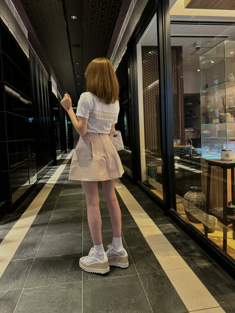 balloon skirt／beige