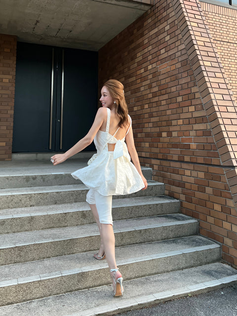 Jacquard Ribbon Dress