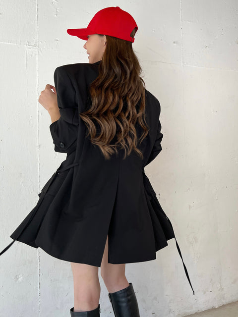 Tiered Frill Mini Skirt(インナーパンツ付き)／Setupで購入の場合は900円OFF➞￥16,000