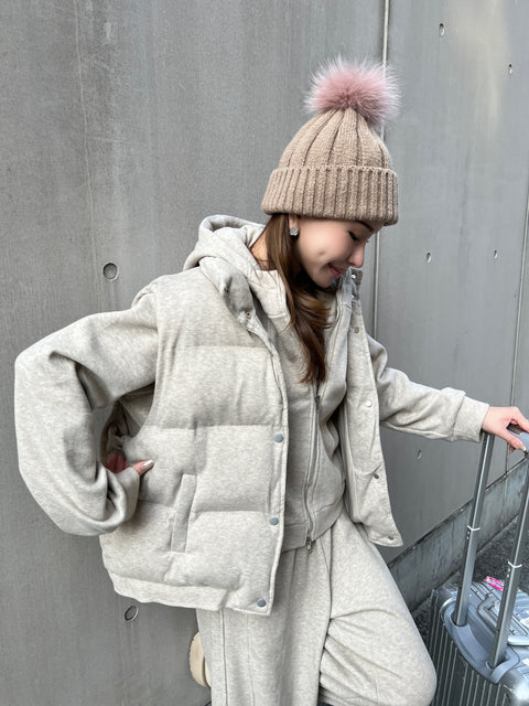 A/W 3SETUP／beige(送料無料) 再販売ご予約受付け中