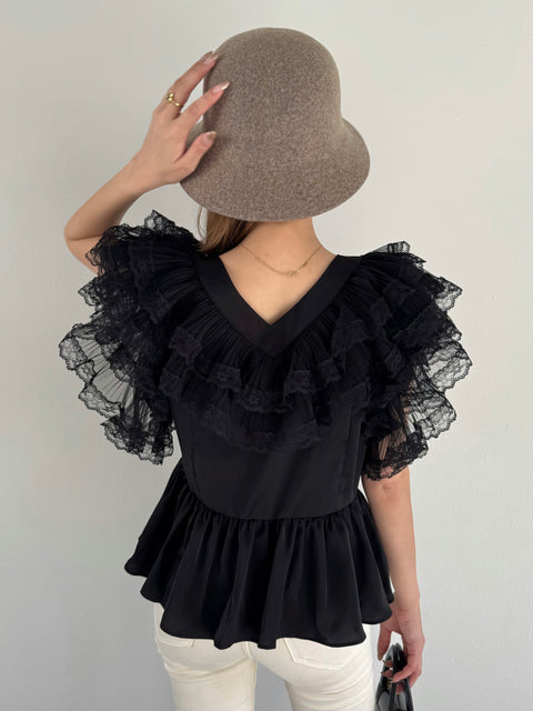 Lace Bouquet Blouse