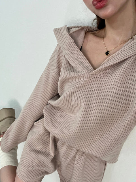 Relaxed Hoodie Set