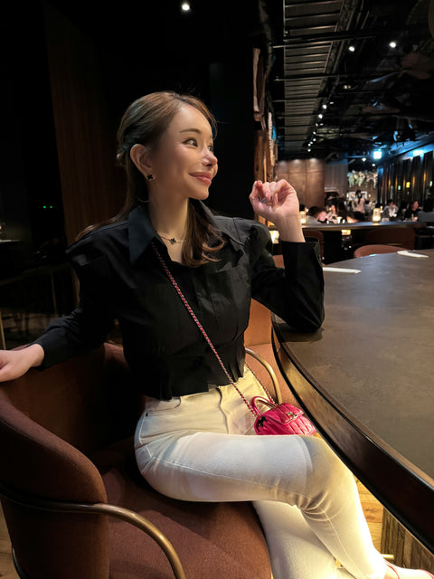 Puff sleeve blouse