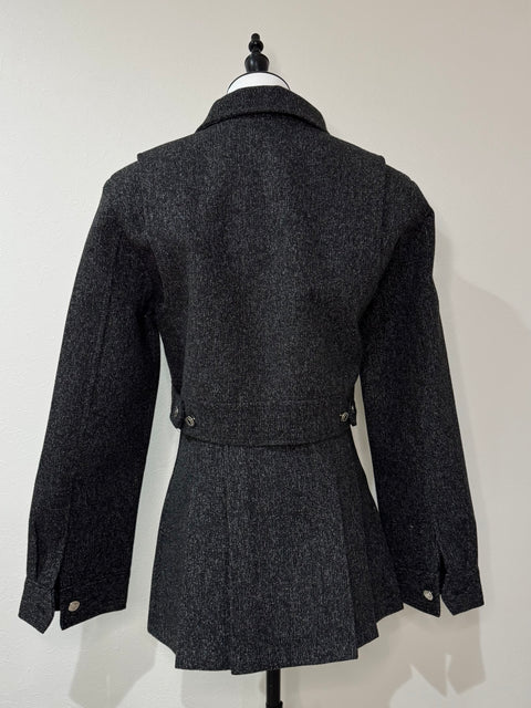 プリーツスカートセットアップ(Black)