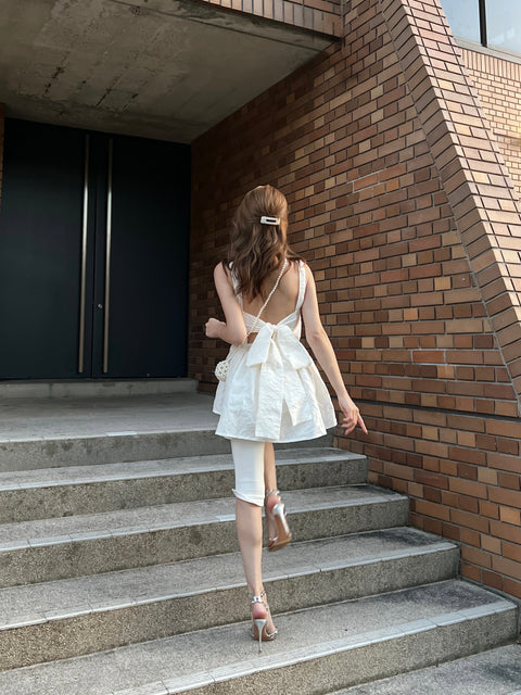 Jacquard Ribbon Dress