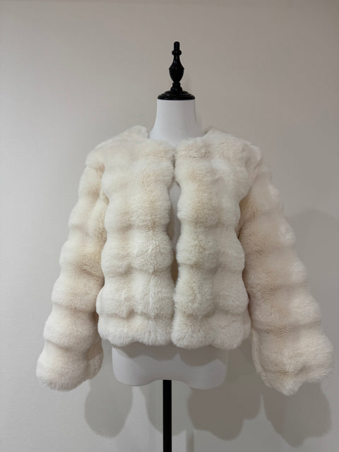 FUWAMOCOファーコート(White)