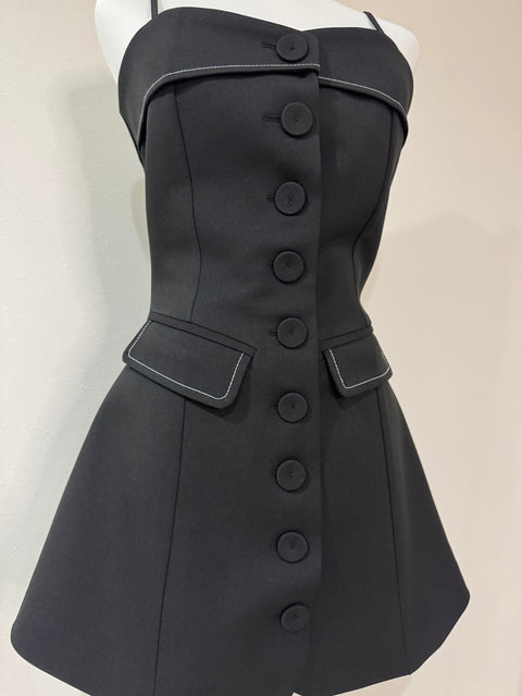 Shaped onepiece(Black)