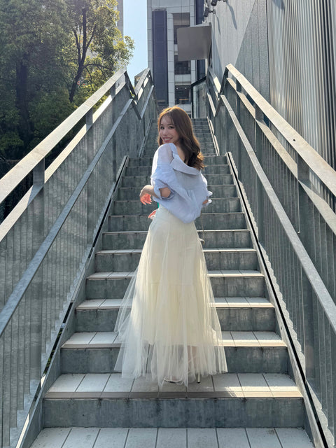 tulle skirt(先行予約販売)/送料無料