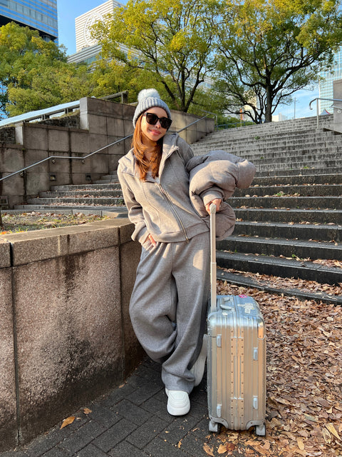 A/W 3SETUP／gray(送料無料)再販売ご予約受付け中