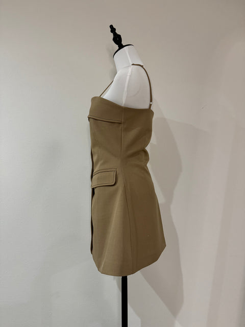 Shaped onepiece(Beige)