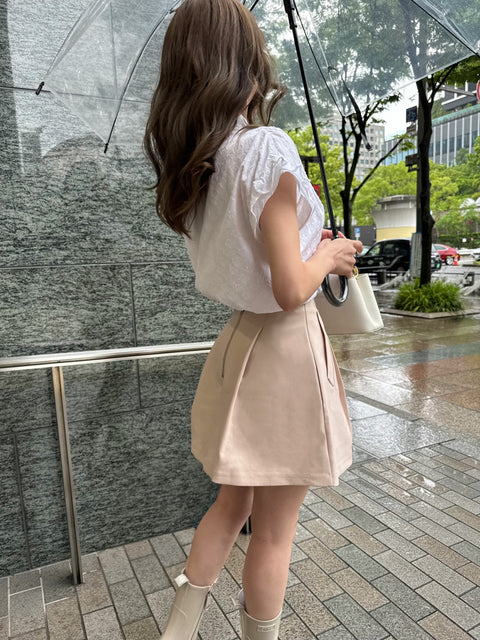 balloon skirt／beige