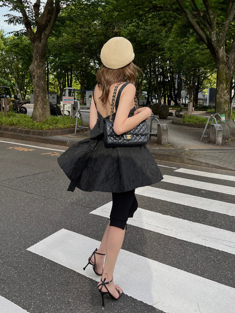 Jacquard Ribbon Dress