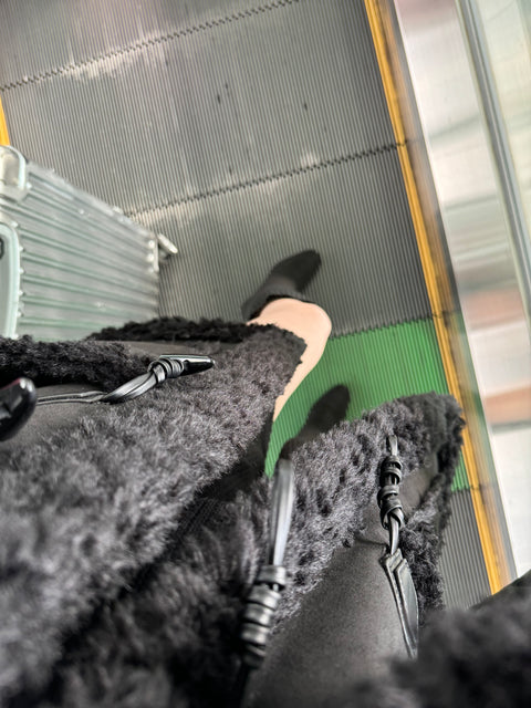 2way リバーシブルムートンコート(Black)