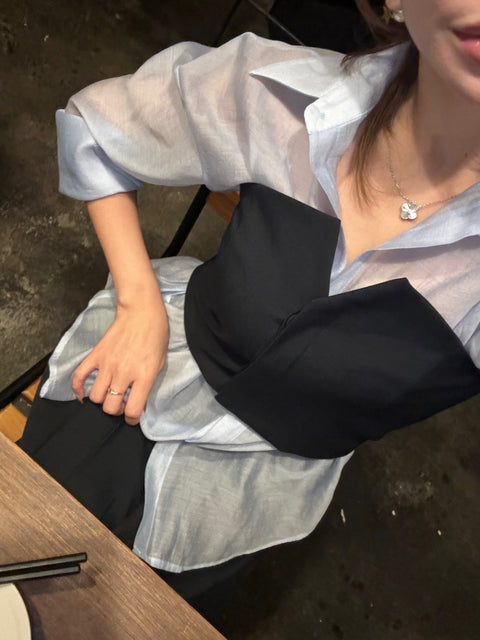 Sheer shirt(3Color)