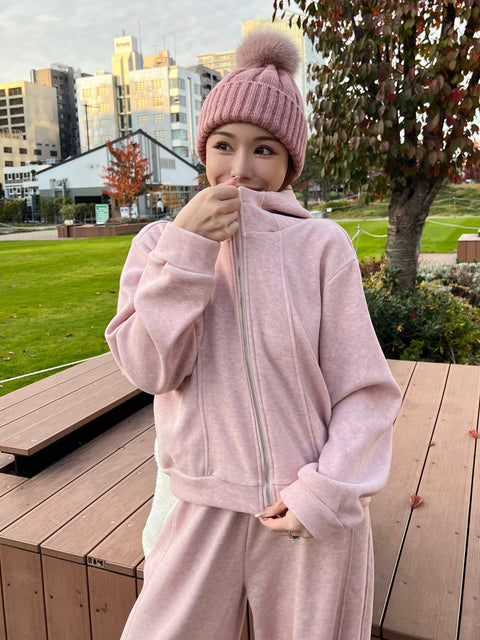 A/W 3SETUP／pink(送料無料) 再販売ご予約受付け中