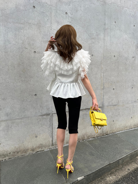 Slim Stretch Capri Pants／再販売ご予約受付中