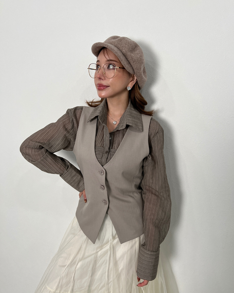 2way Wool Beret／ご予約受付中(送料無料)