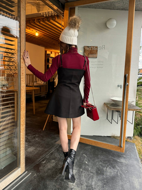 Shaped onepiece(Black)