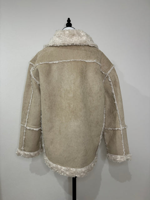 2way リバーシブルムートンコート(Ivory)
