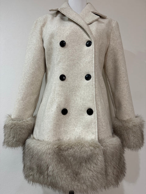 Bigfur Pコート(Ivory)