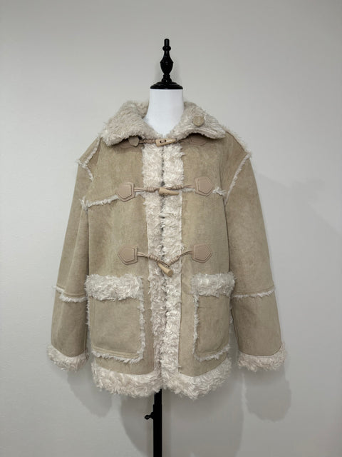 2way リバーシブルムートンコート(Ivory)