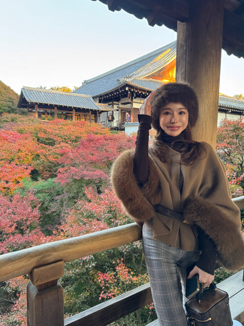 Fur Cape 3-Piece Set(再販売ご予約受付中)