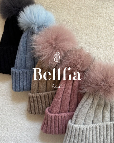 Fur Pom Knit Beanie