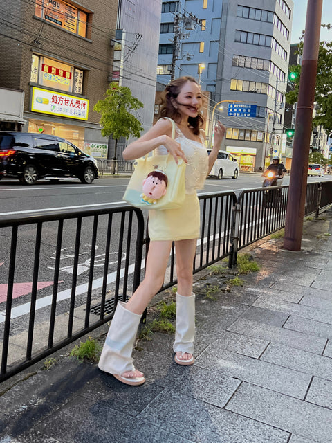 Drape Sandal Boots／ivory(只今ご予約受付中)