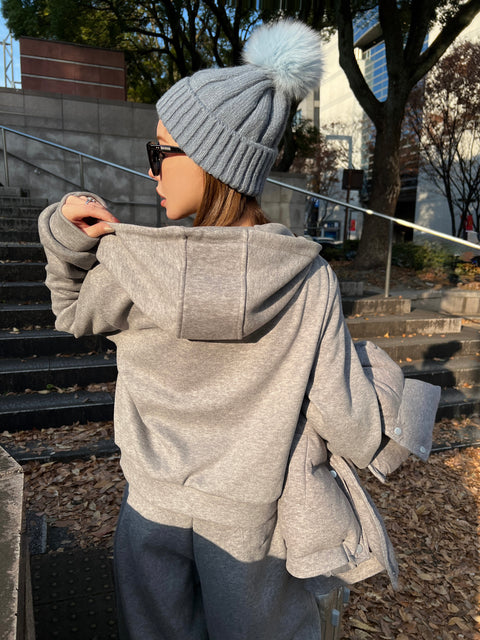 A/W 3SETUP／gray(送料無料)再販売ご予約受付け中